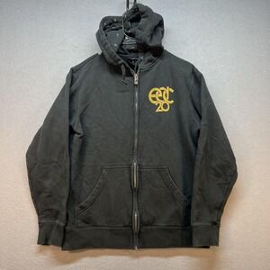 Insomniac Hoodie Mens Small Black EDC 20 2016 Las Vegas Full Zip Sweatshirt